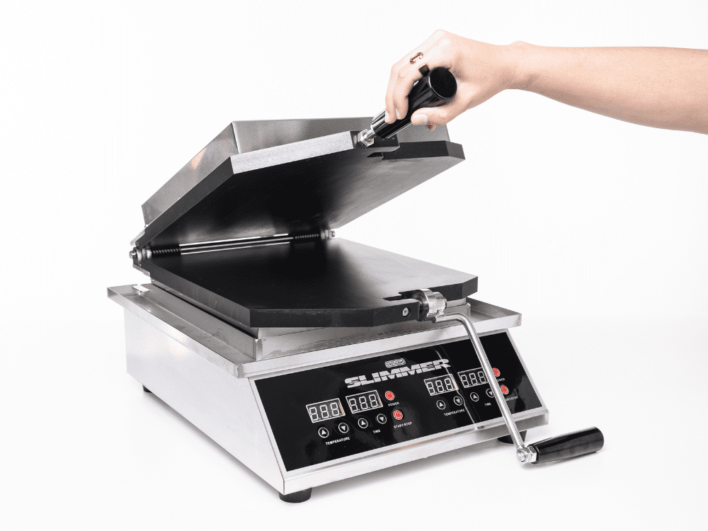 100% Chef Teflon-coated slimmer iron 230 V | Dosa Maker and Griddle Plates 3