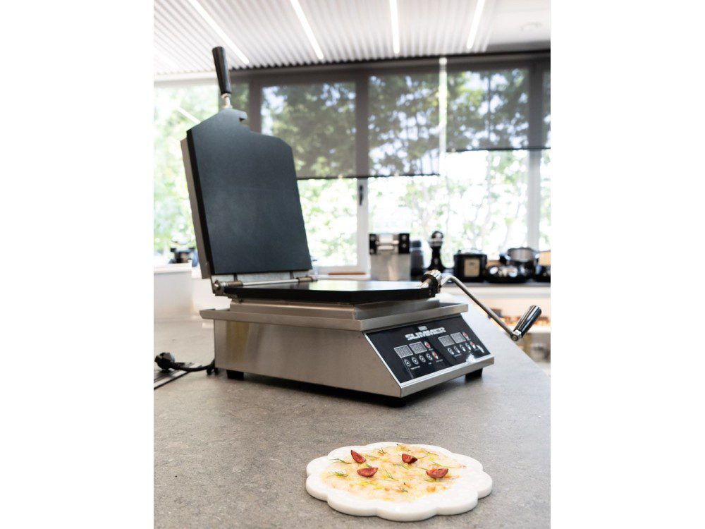 100% Chef Teflon-coated slimmer iron 230 V | Dosa Maker and Griddle Plates 4