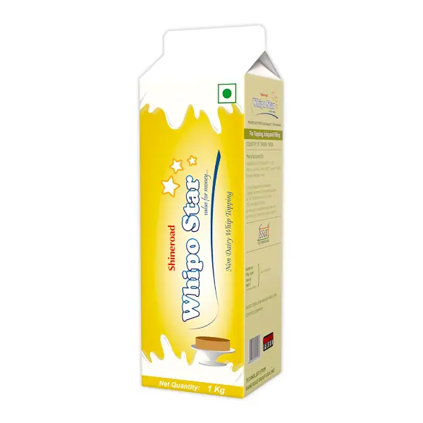 ShineRoad Whipo Star Non Dairy Topping 1kg (1*12)