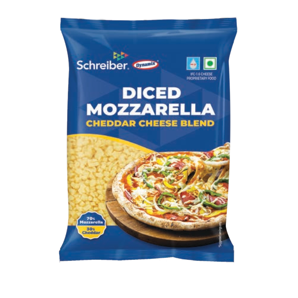 Dynamix White W Mozzarella & White Cheddar Cheese Blend 2kg