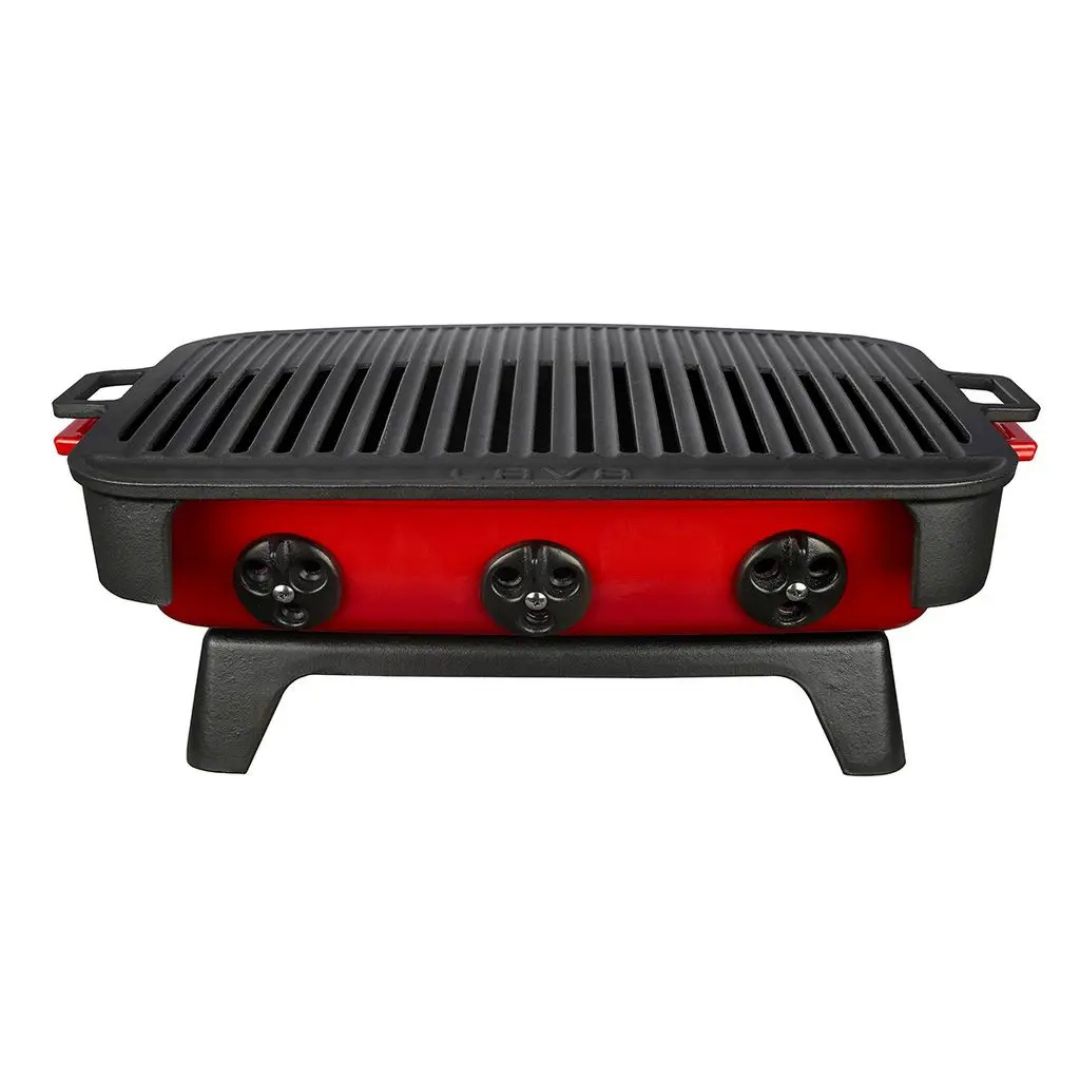Lava Cast Iron Roasting Pan 36 × 45 cm - Barbeque Grill 36x45 2
