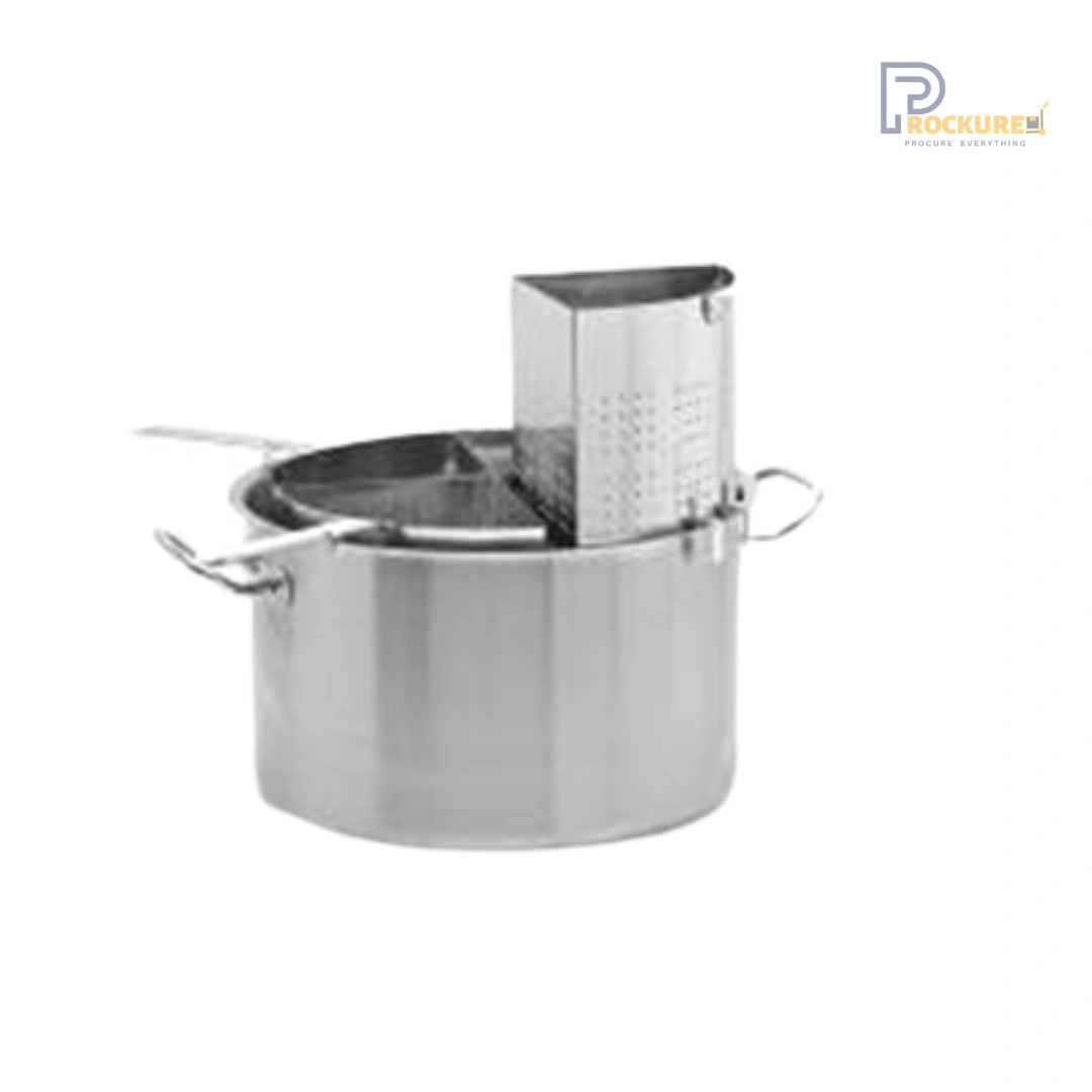 AVON 40cm Deep Casserole with 4 Pasta Separators – 31.5L Capacity (Encapsulated Base)