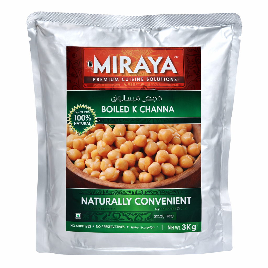 Miraya Boiled Chickpeas 3 Kg