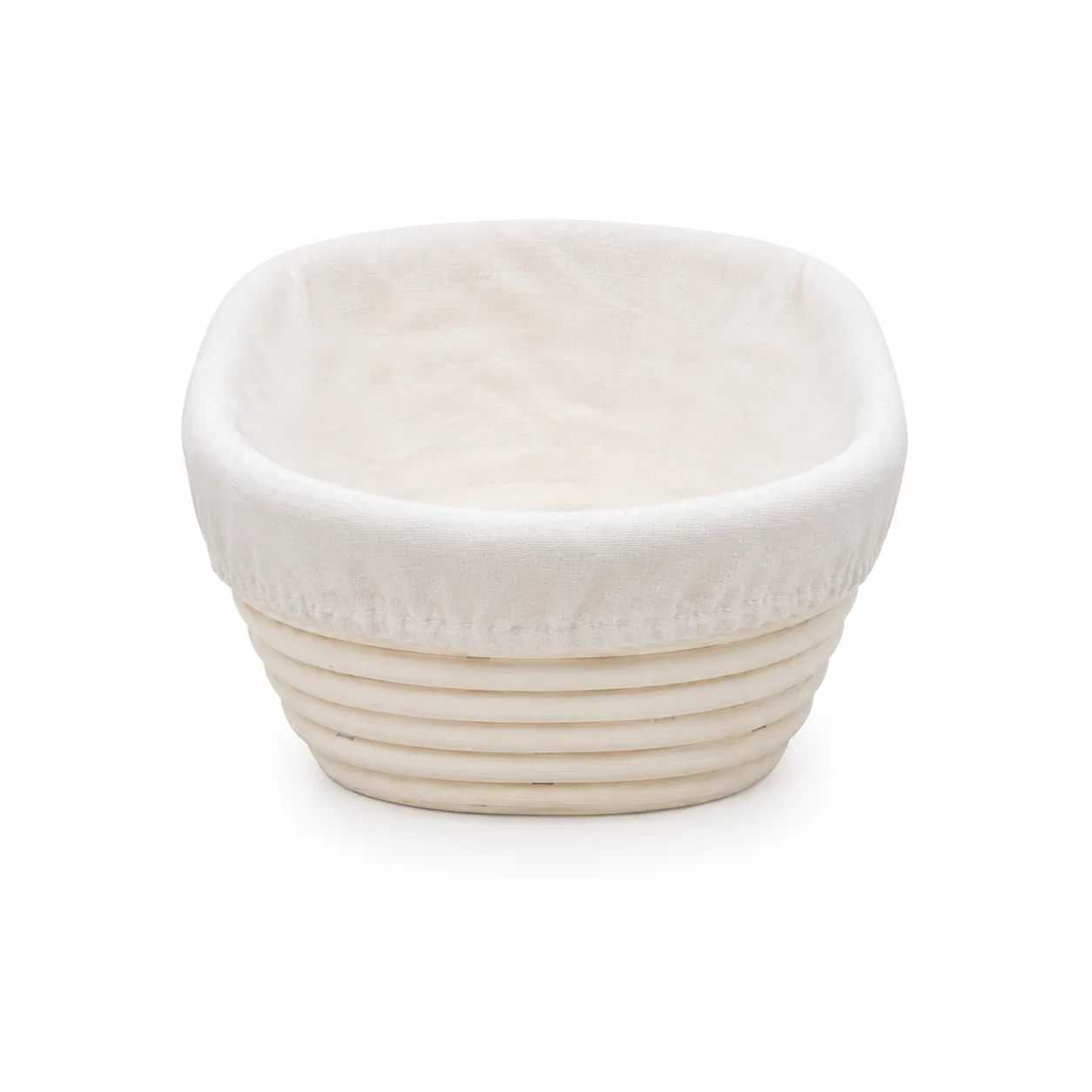 Oval Banneton Proofing Basket 7.8x5.5x3.15 Inch Natural Cane 3