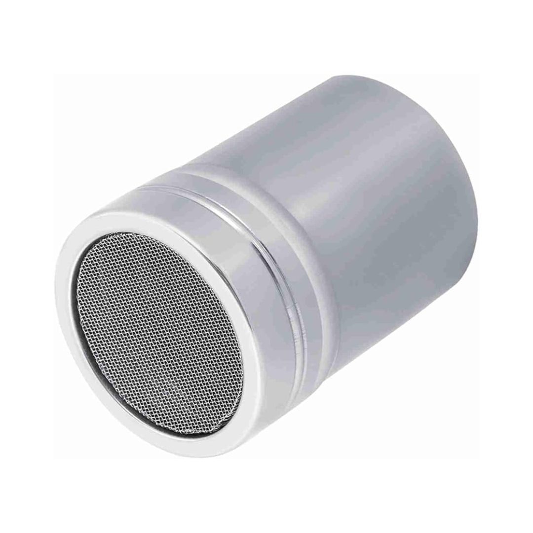 SS Cocoa Powder Duster with Plastic Lid | Professional Baking & Dessert Decorating Tool