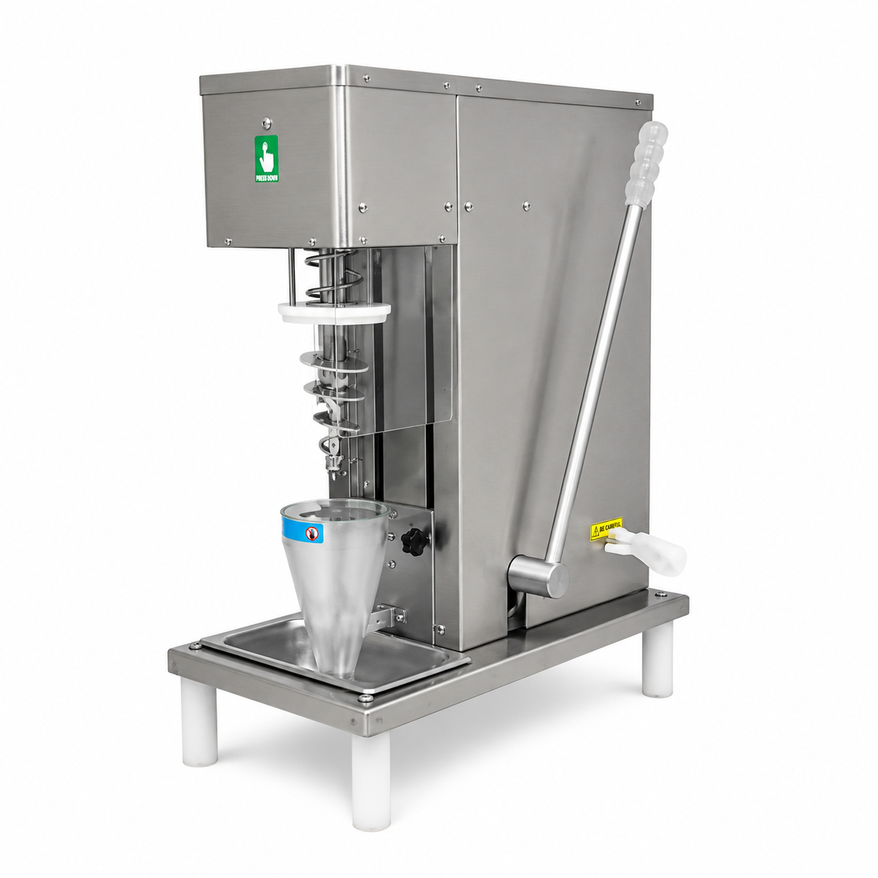 Swirl Ice Cream Machine for Café and Dessert Shop