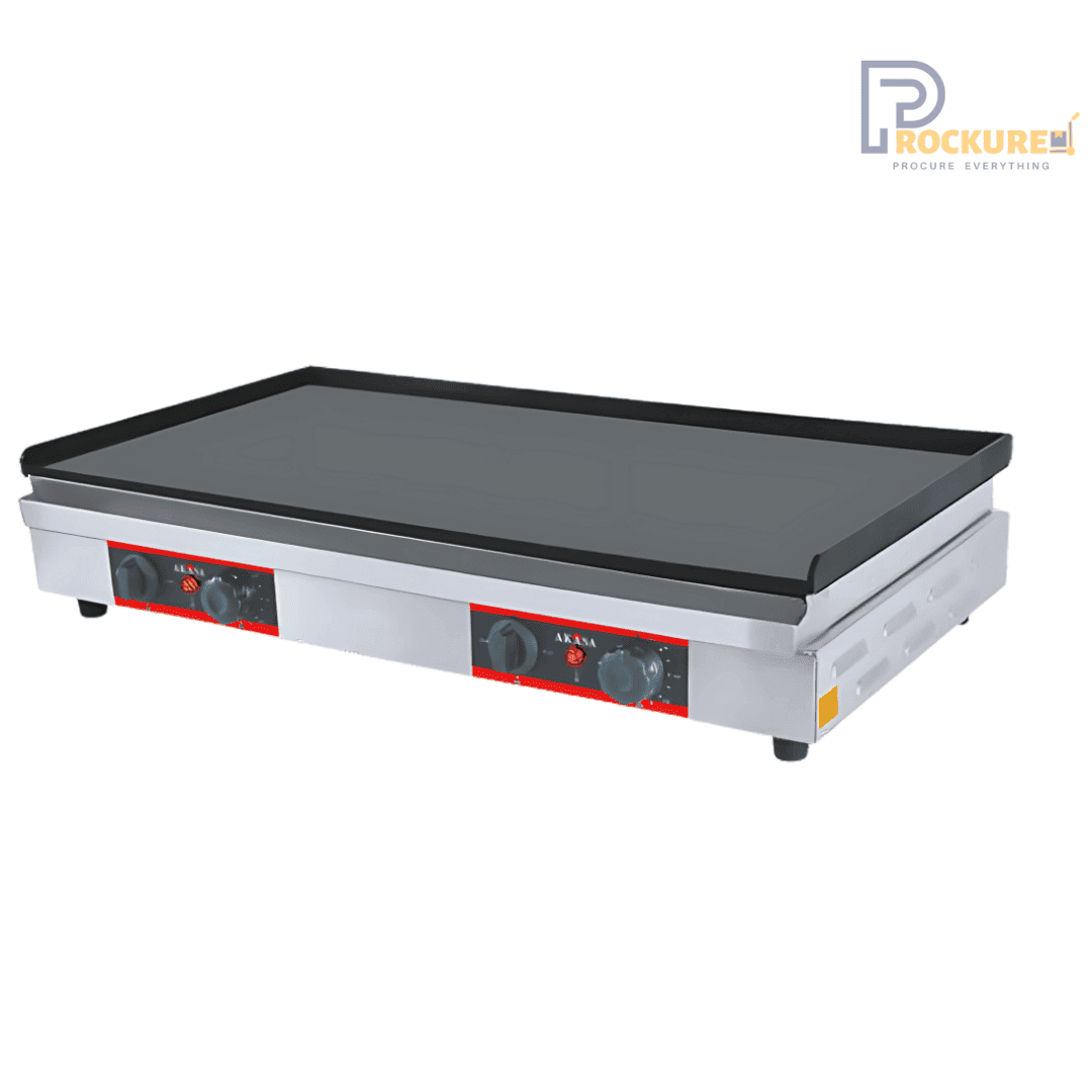 AKASA GP 2815 Electric Griddle Plate – 3600W, High-Performance Stainless Steel