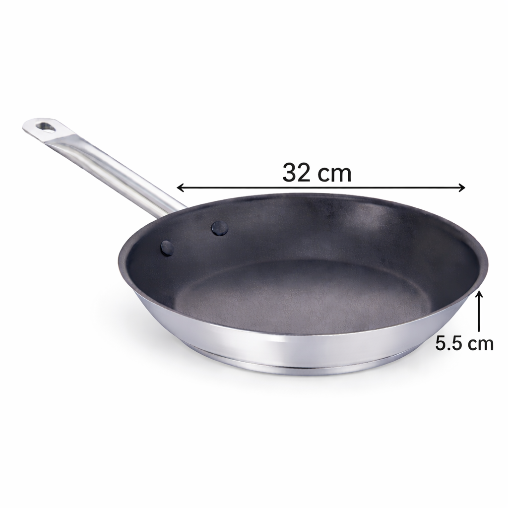 Pradeep Fry Pan Non Stick Frying Pan 32 cm