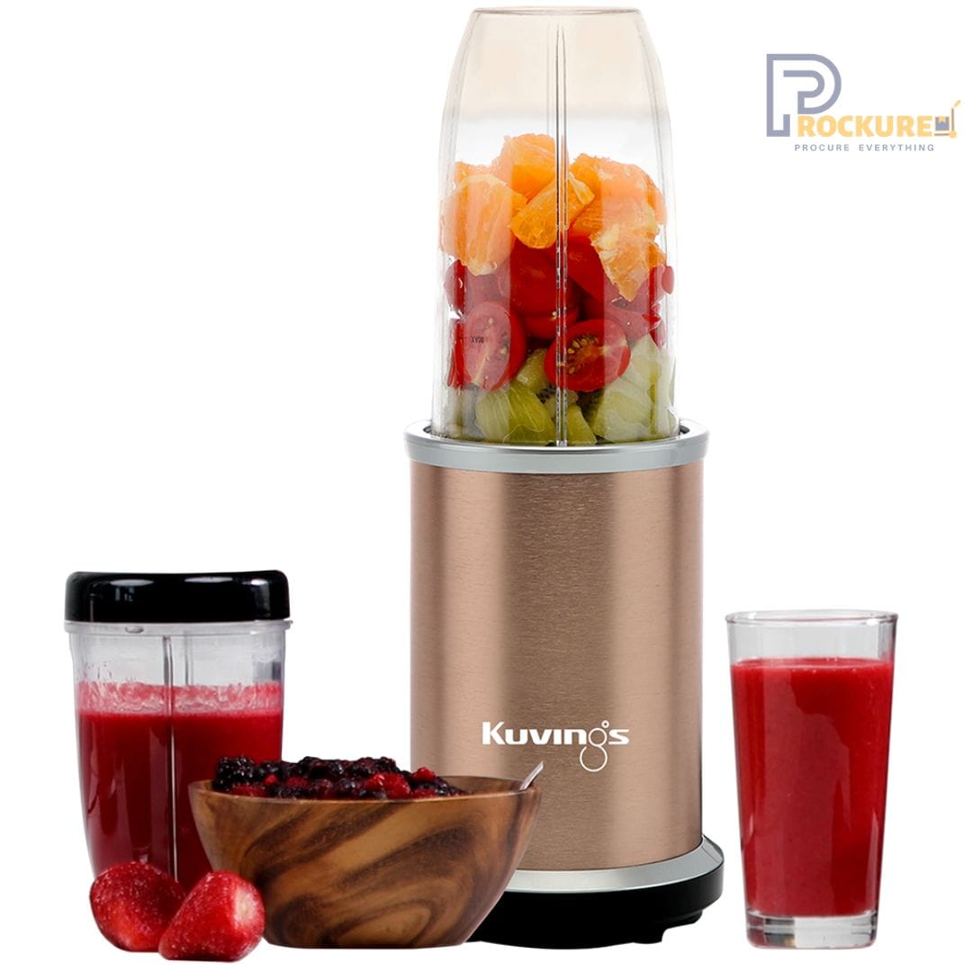 Kuvings Personal Nutri Blender Pro - Powerful 1000W Blender for Smoothies, Nut Butter & Spice Grinding 2
