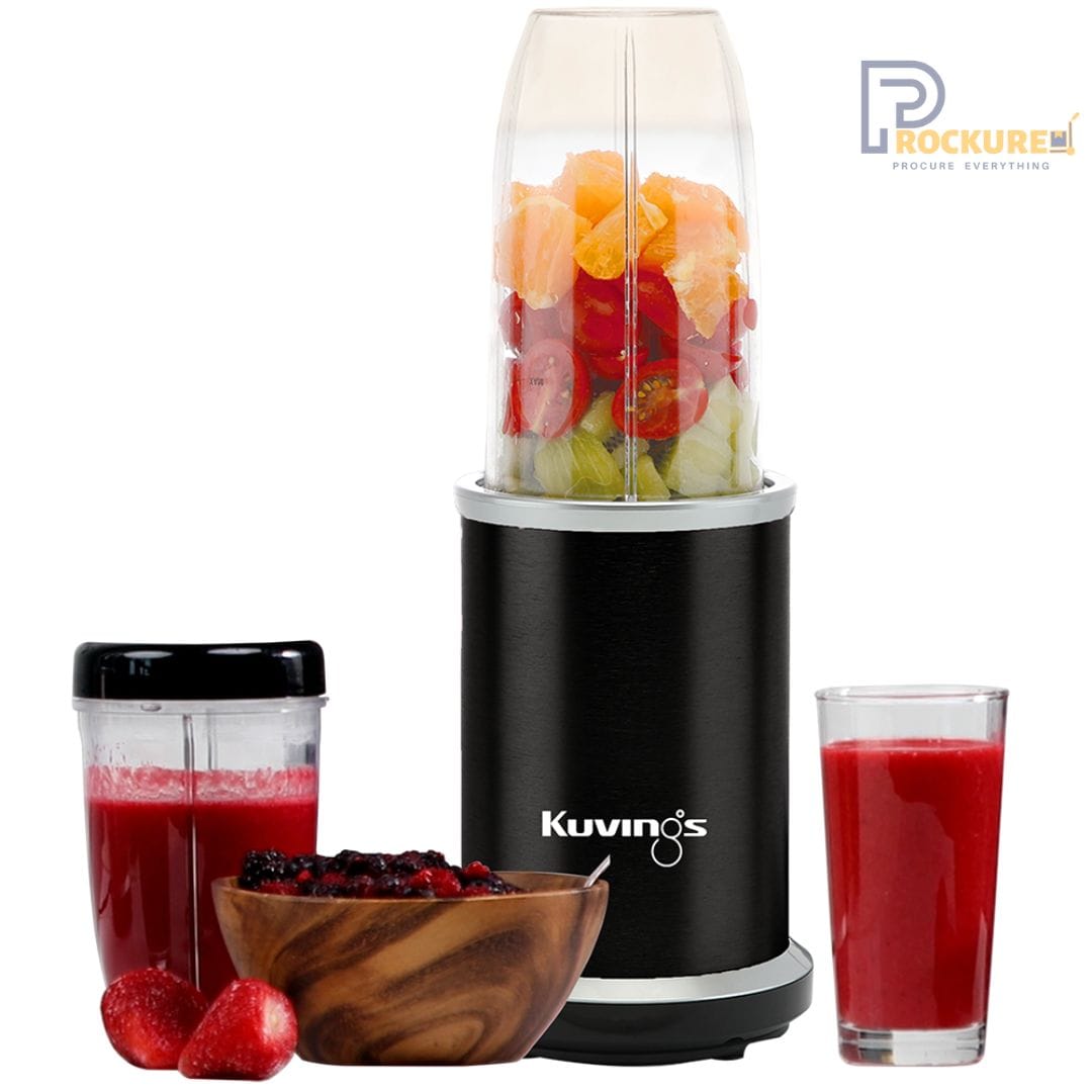 Kuvings Personal Nutri Blender Pro - Powerful 1000W Blender for Smoothies, Nut Butter & Spice Grinding