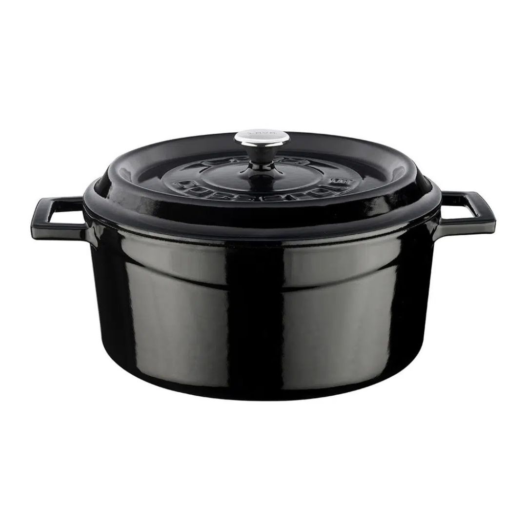 Lava Cast Iron Casserole 24 cm - Round Casserole 24CM