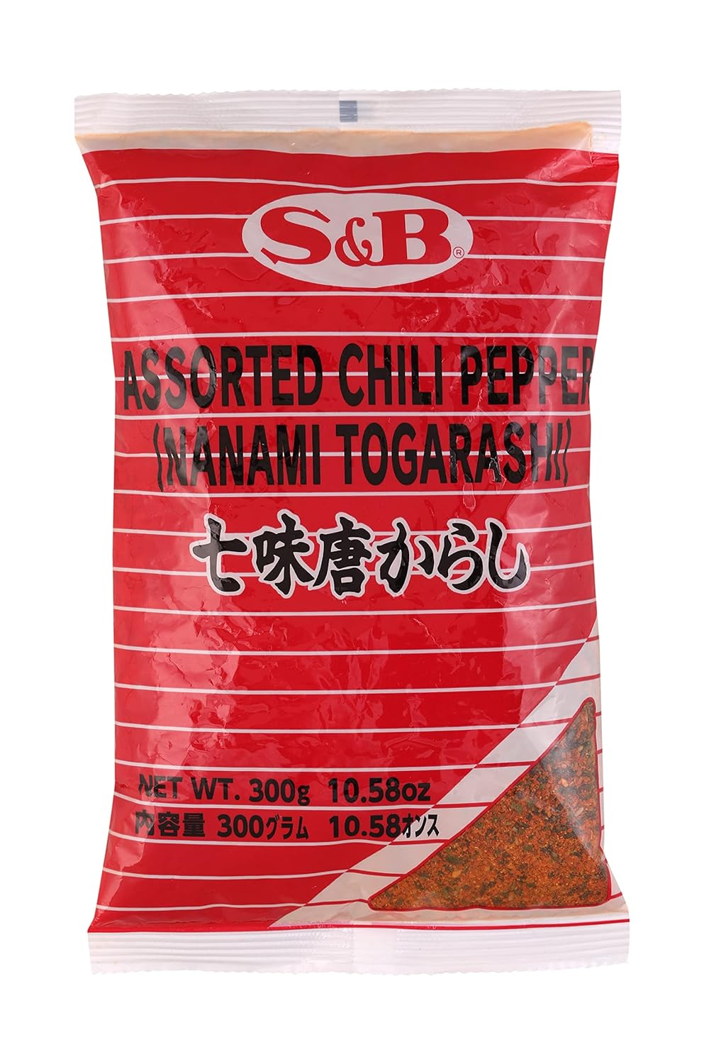 S&B Assorted Chili Pepper Nanami Togarashi 300g | Japanese Mixed Spice Seasoning