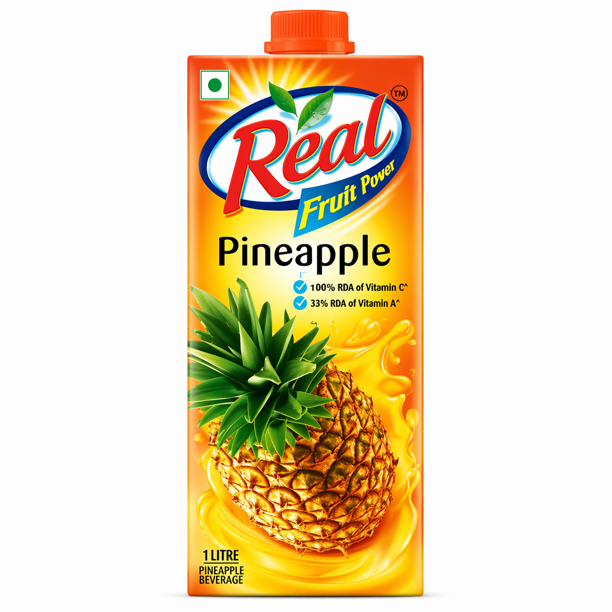 Real Pineapple Fruit Juice 1Lt