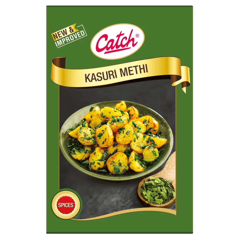 Catch Kasuri Methi Whole (Dried Fenugreek Leaves) 500 gm