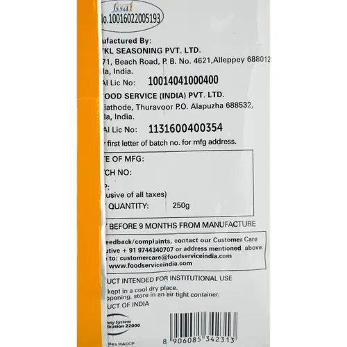 Chef's Art Piri Piri Sprinkler 250 gm 2
