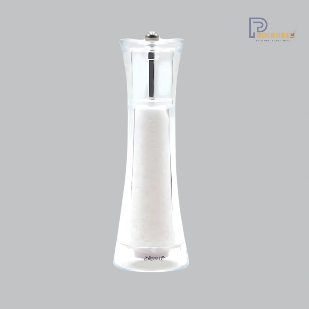 Bisetti Verona Salt Mill 24.5 cm (Acrylic) | Stylish & Elevated