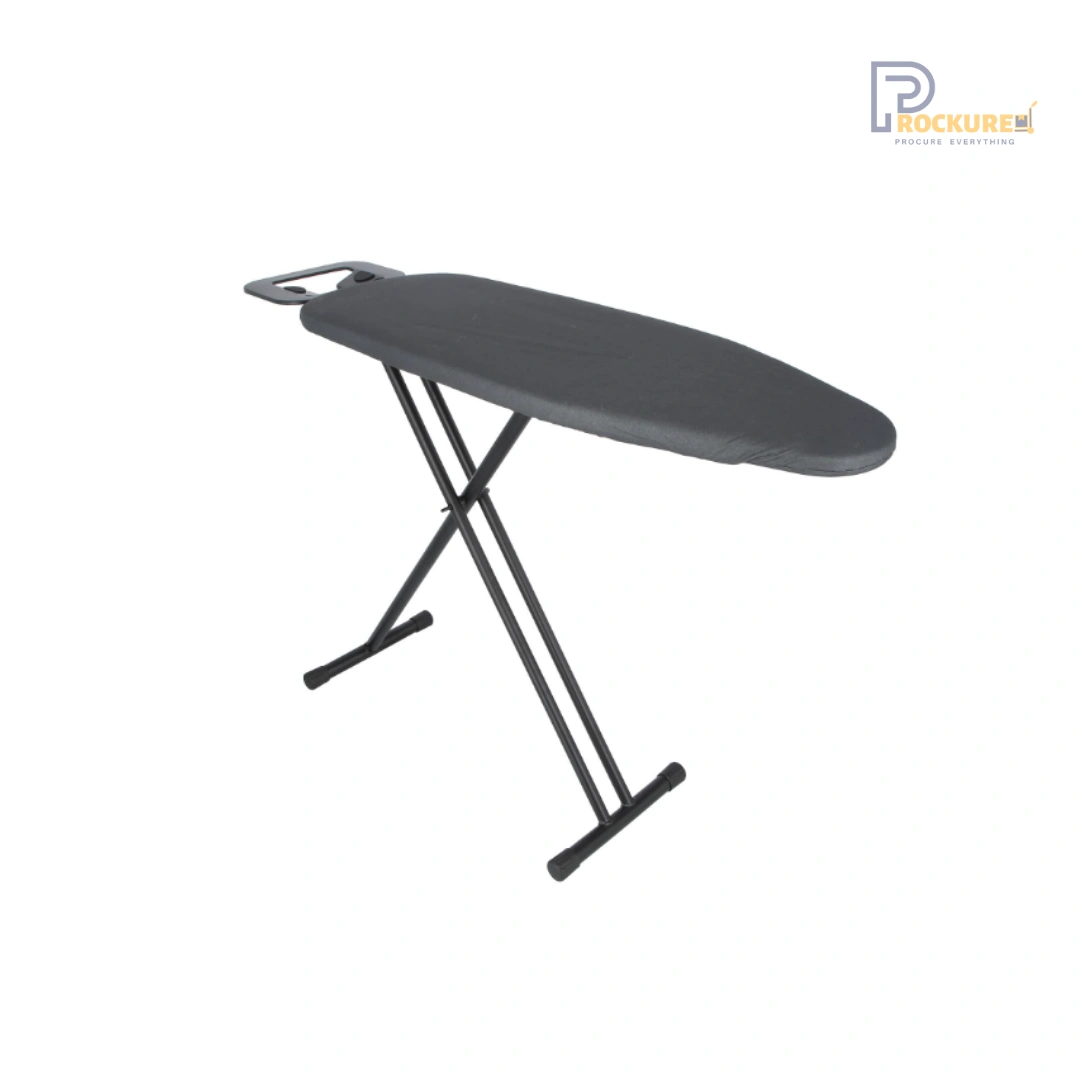 JVD Prestige Iron Board – Folded H1265/W335mm, 18mm Double-Sided Black Cover