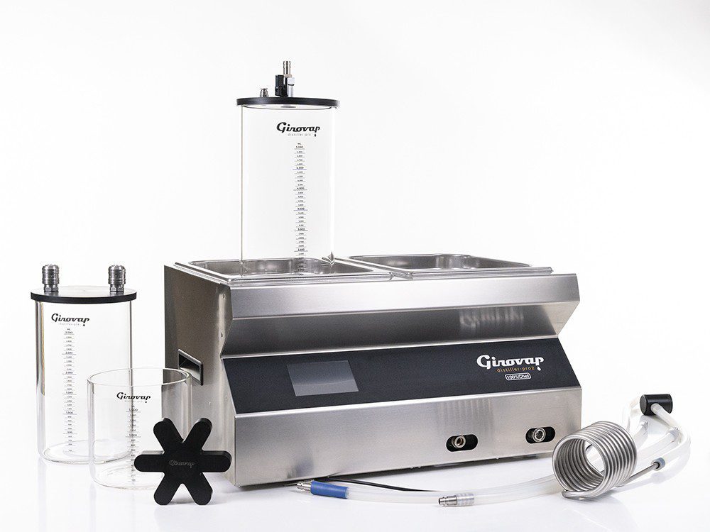 100% Chef Girovap Pro2 - Vacuum distillation | Stainless Steel