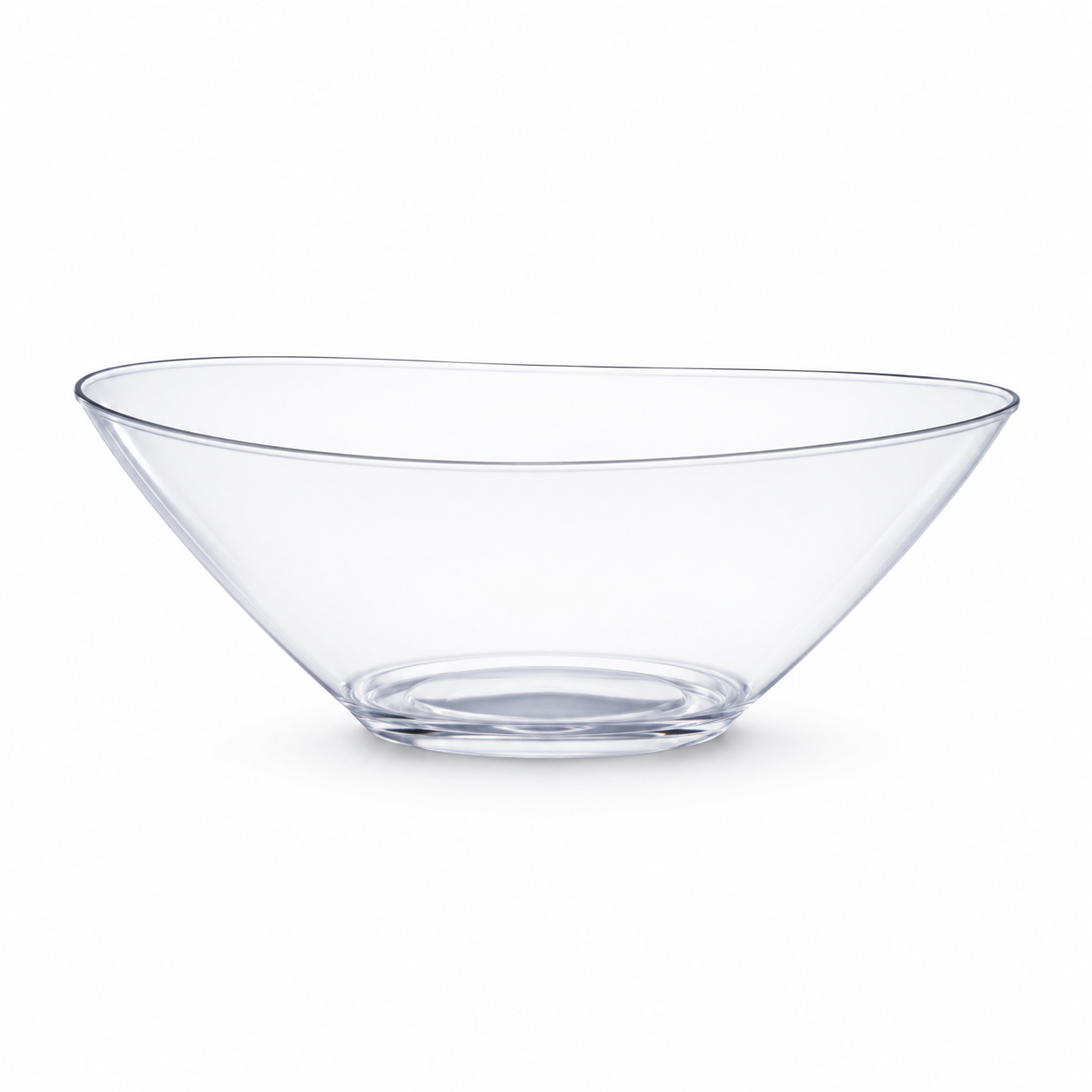Acrylic Plastic Oval Bowl N26
