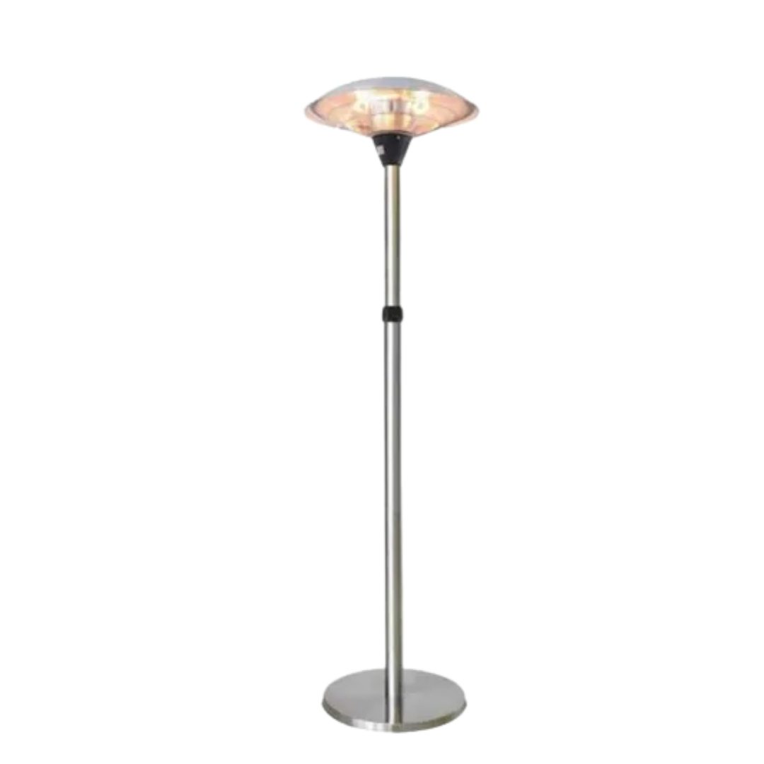 Freestanding Patio Heater | 3000W Telescopic Pole 1.6m-2.05m