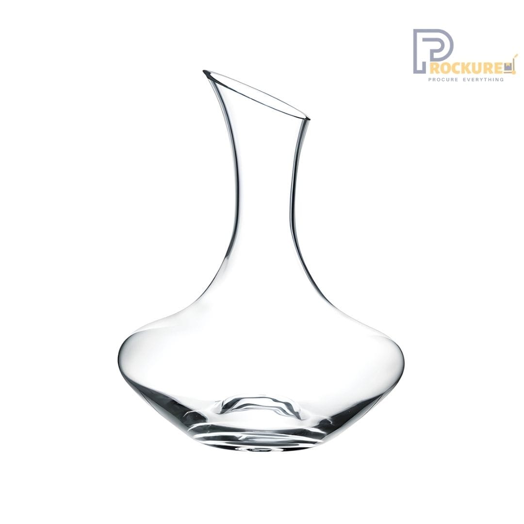 Arcoroc Rennes Wine Decanter - Elegant 1300 ml Carafe for Fine Dining (Carton of 6)