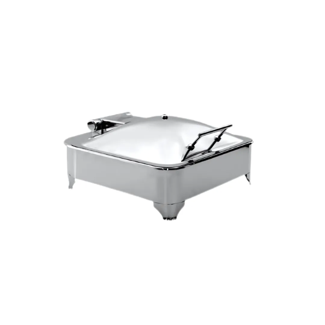 Imperia Stainless Steel Square Chafing Dish with E Frame – 7 Litre