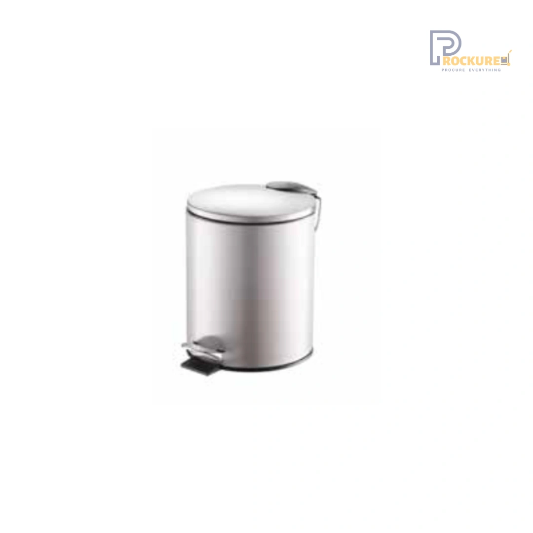 JVD Razor 3L Pedal Bin Stainless Steel Soft Close, Anti-Fingerprint with PP Liner