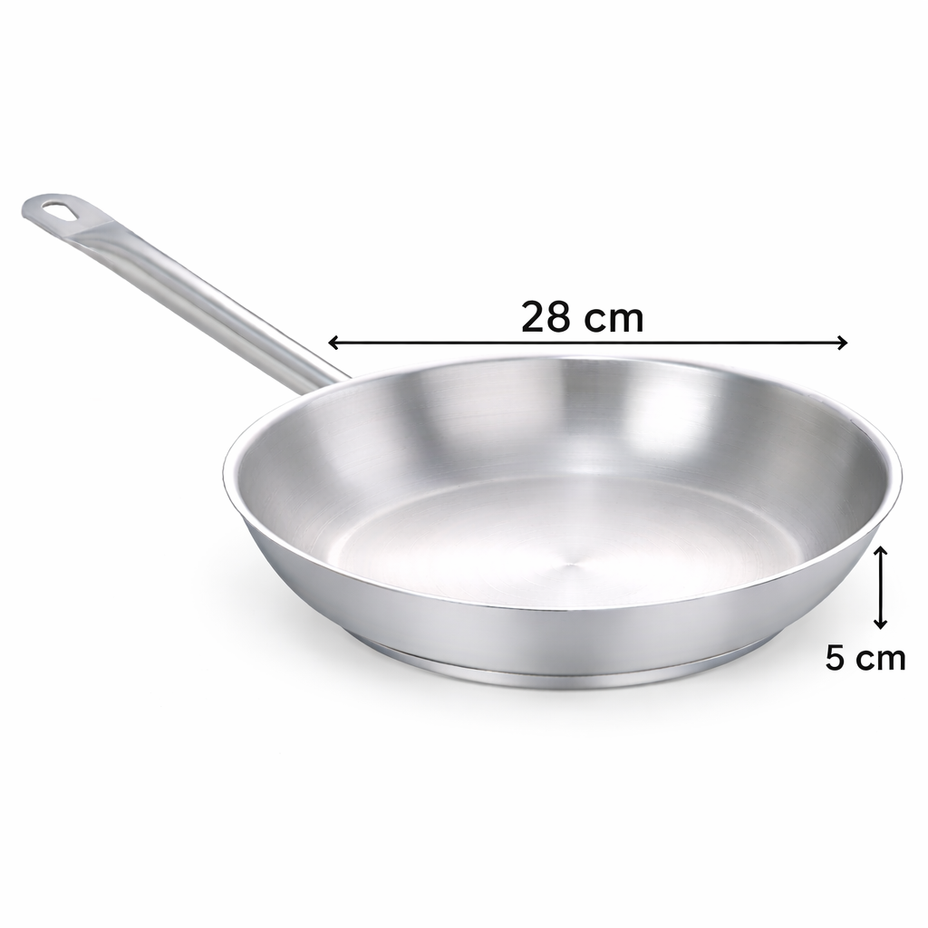 Pradeep Stainless Steel Frying Pan 32 cm