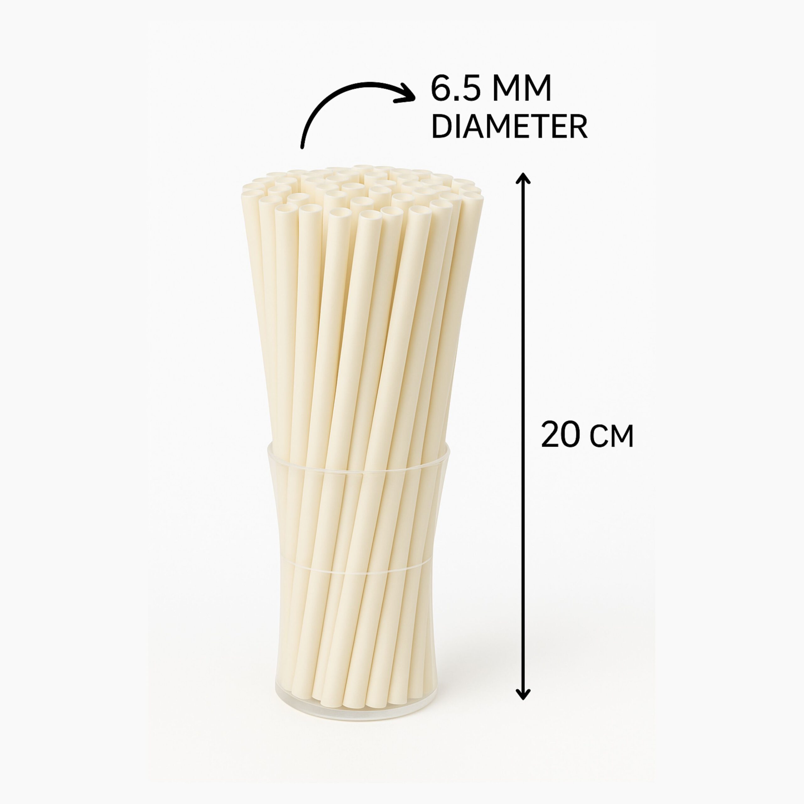 Rice Straw (Edible) 6MM