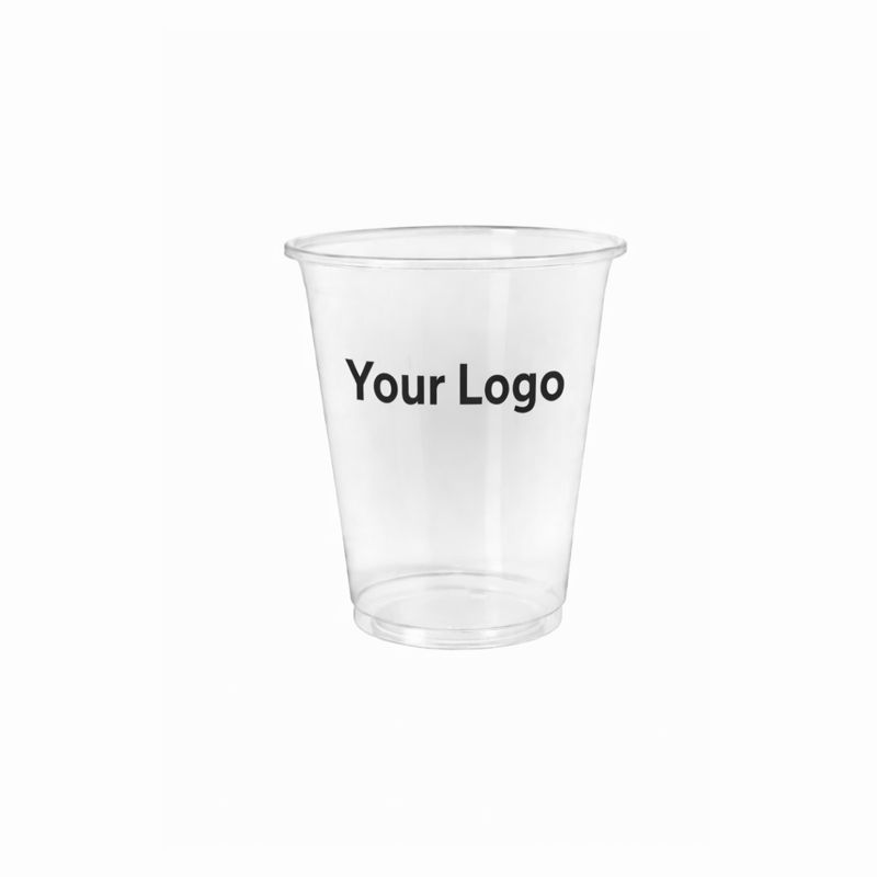 Oracle Customized 350 ML PET Clear Glass – Thick Disposable Cup