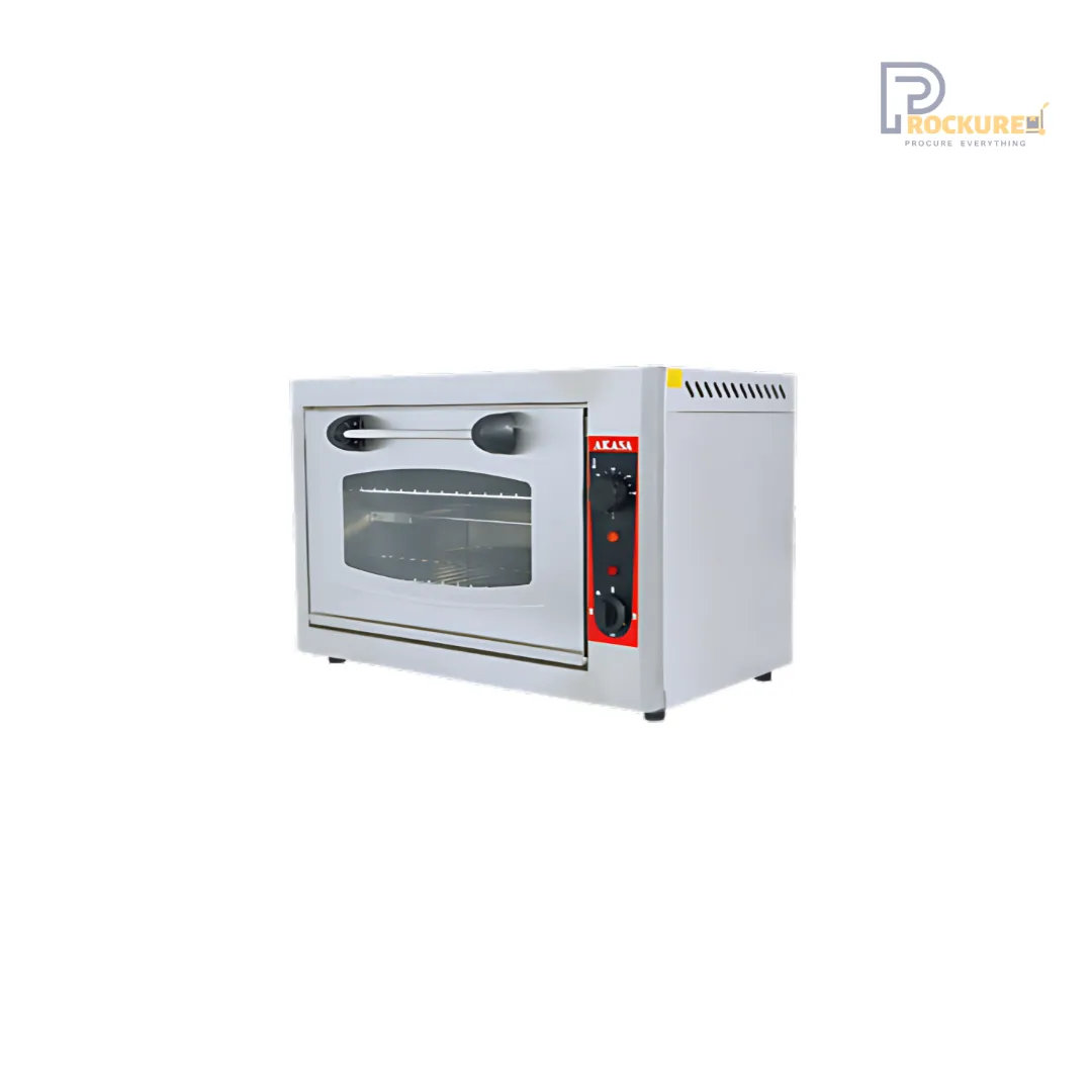 AKASA Commercial Electric Pizza Oven, 2400W with Durable Stainless Steel Body (PO409SS)