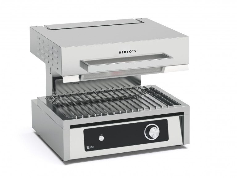 Berto's ELECTRIC SALAMANDER-GRILL THE HEIGHT OF WHICH CAN BE ADJUSTED SA/E60S-BF