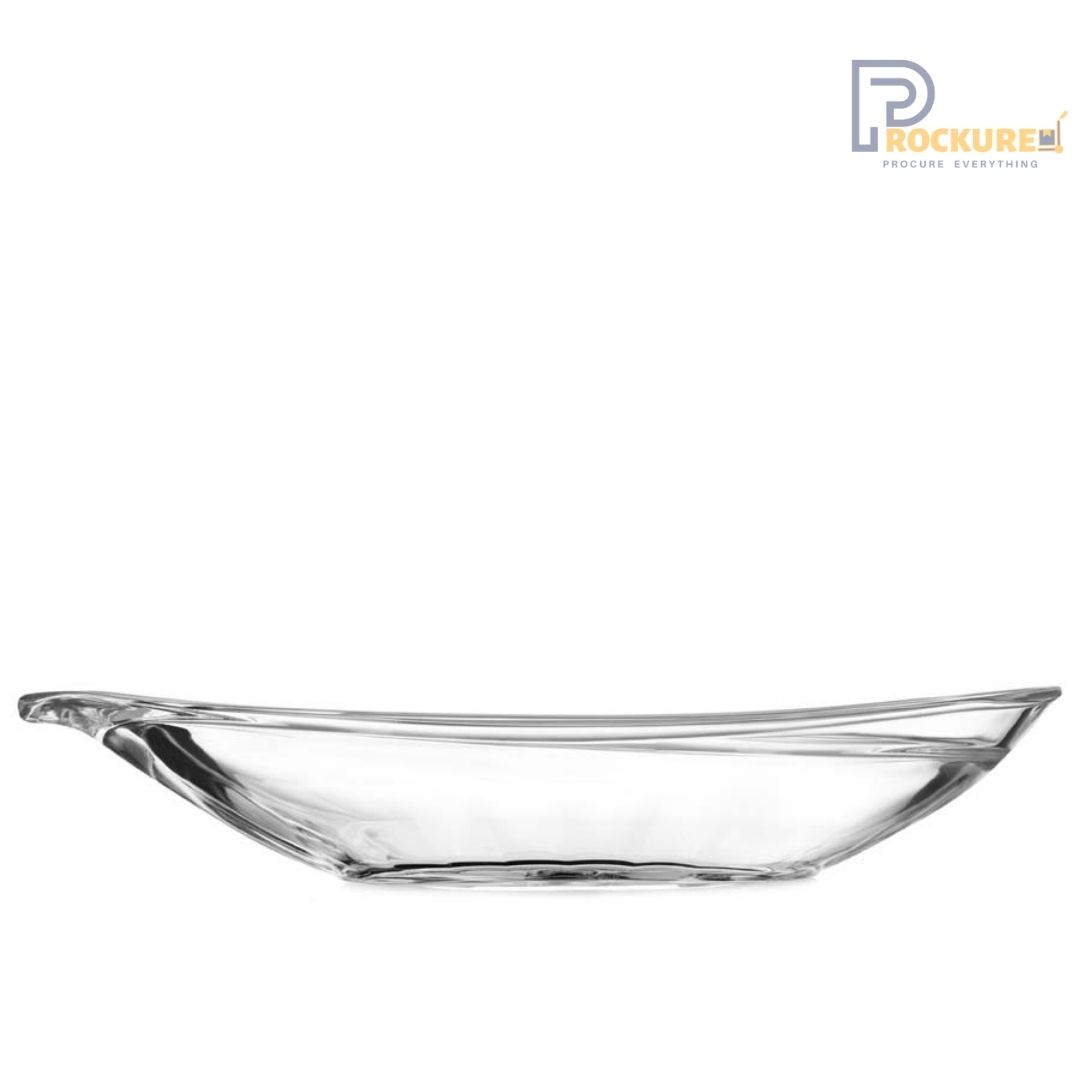 Ocean Delight Banana Split Dish - 240 mm Ø Glass Bowl for Desserts (Carton of 6 pc)