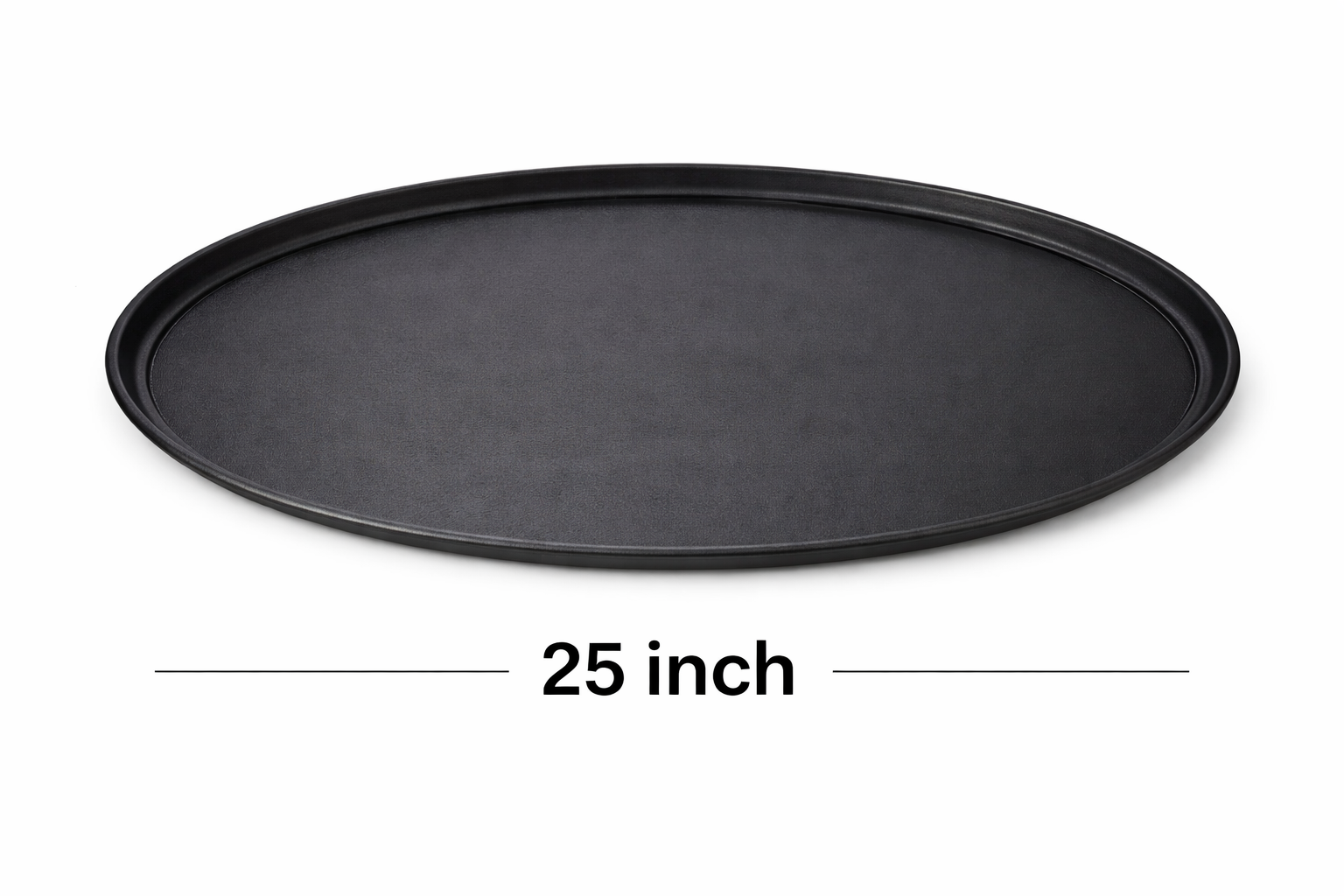 25 Inch Oval Anti-Skid Tray - OLTY/25