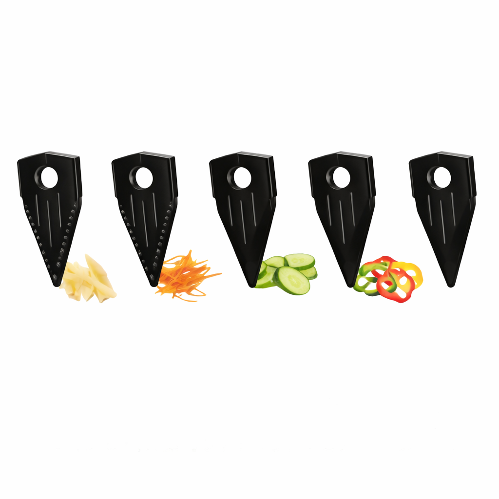 Super V Slicer 5 Function Vegetable Cutter with Interchangeable Blades 2