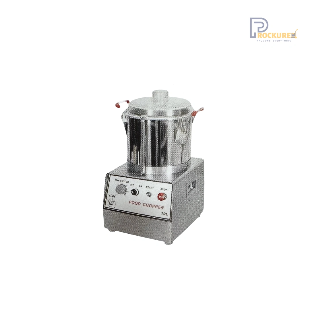 Prockured Basics WJ-R05 / WJ-R10 Food Cutter – 5L/10L Capacity, 550W/1100W Power | With 5 blades