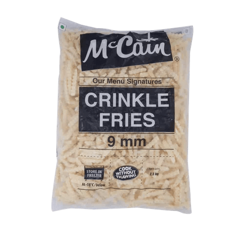 McCain Crinkle Cut French Fries 2.5 Kg 9 mm