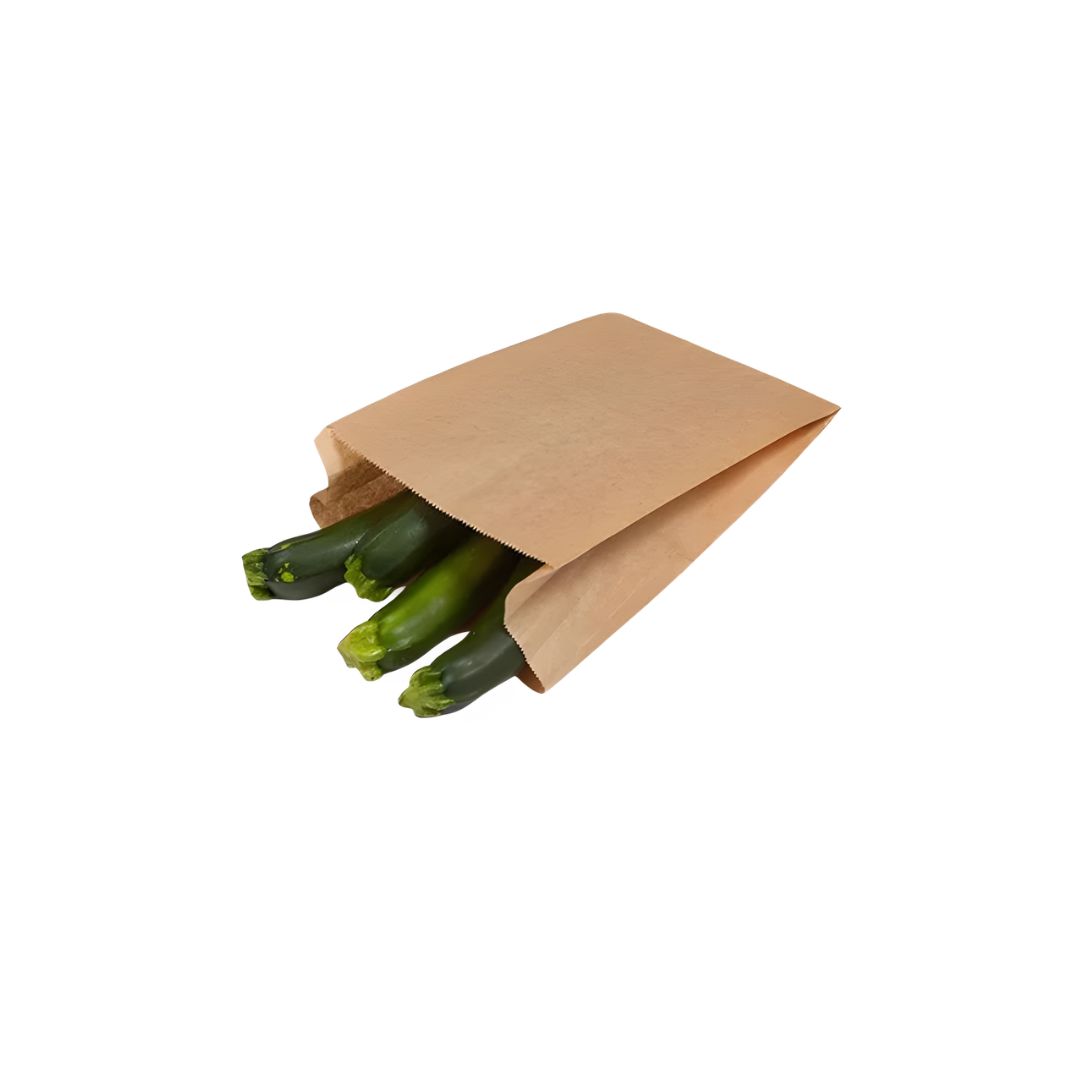 Kraft Brown V Bottom paper Bag | 33 x 20 x 6 cm | 65 GSM
