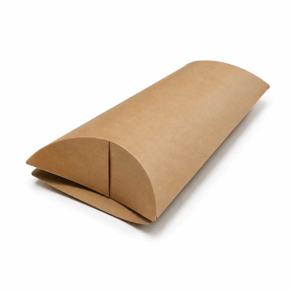 Wrap & Frankey Packaging Box Kraft Brown Pouch