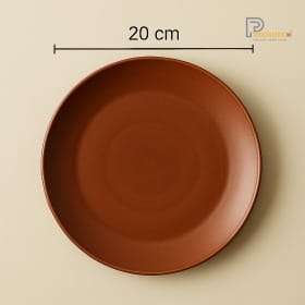 Sanaai Raspberry Pink Side Plate Porcelain 20 cm (24 Pc Carton)