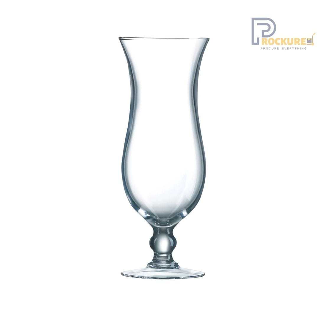 Arcoroc Elegance Hurricane Cocktail Glass 44 cl - Perfect for Tropical & Signature Drinks (Carton of 24)