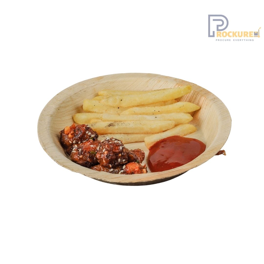Areca Leaf 7 Inch Deep Round Plate