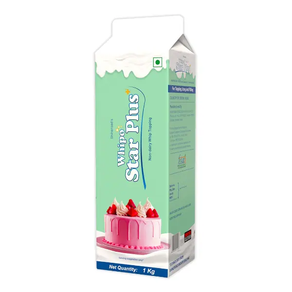 ShineRoad Whipo Star Plus Non-Dairy Topping 1kg(1*12)