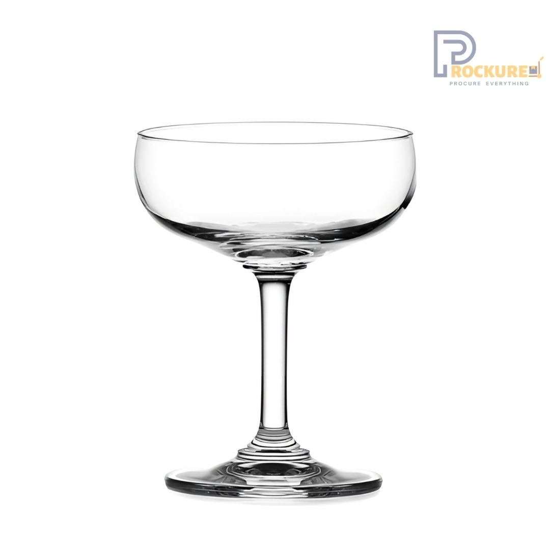 Ocean Stemware Classic Saucer Champagne Glass - 6 pc Carton