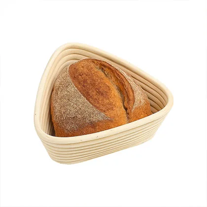 Triangle Banneton Proofing Basket 9x3 Inch Natural Cane 2