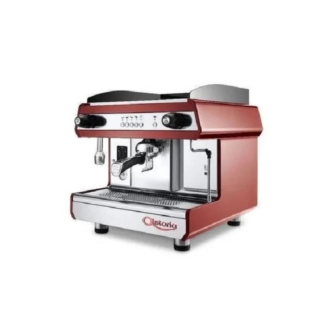 Astoria Tanya Coffee Machine One Group - Tanya 1-Gr, Red & Stainless Steel