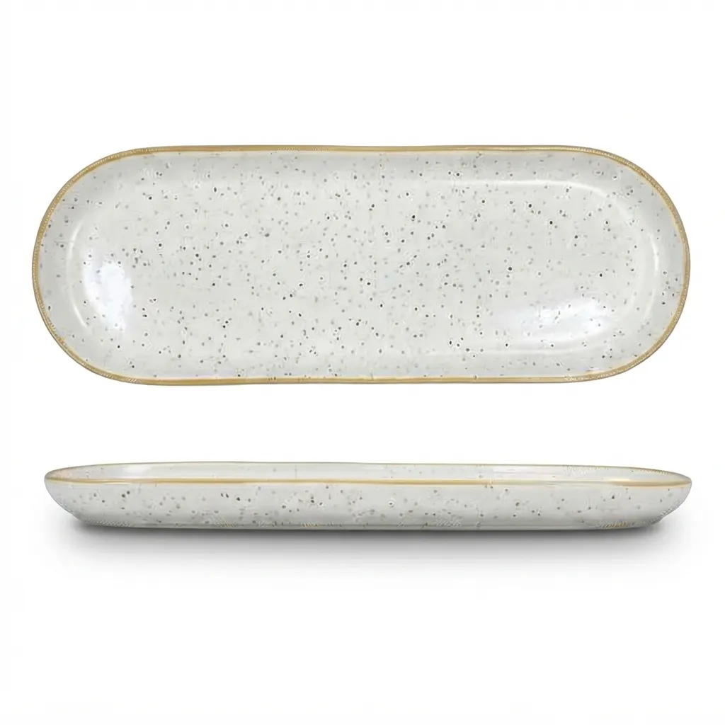Meraami Polar Ceramic Tray 33 cm