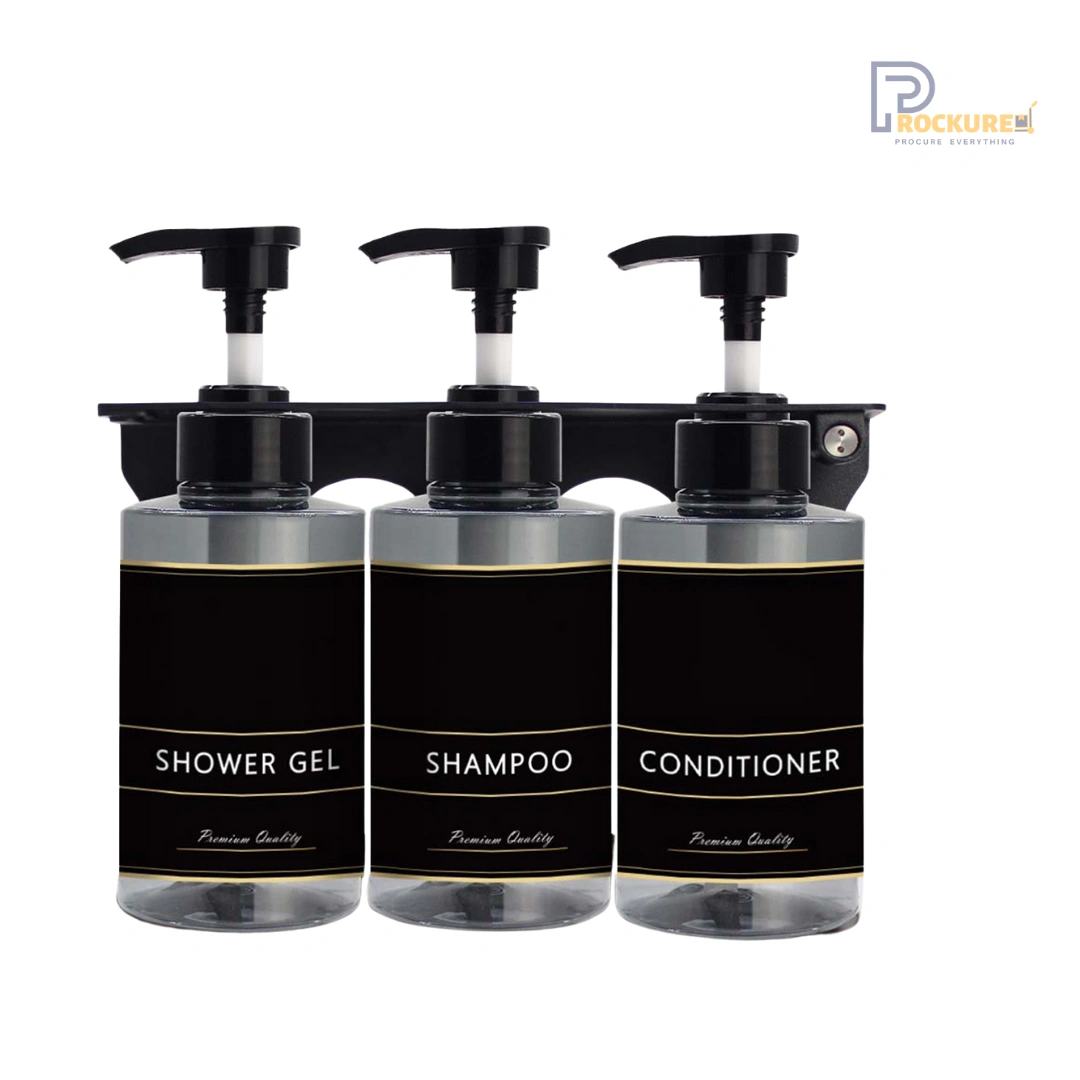 Dolphy Triple Wall Mounted Soap Dispenser – 1000ML x 3