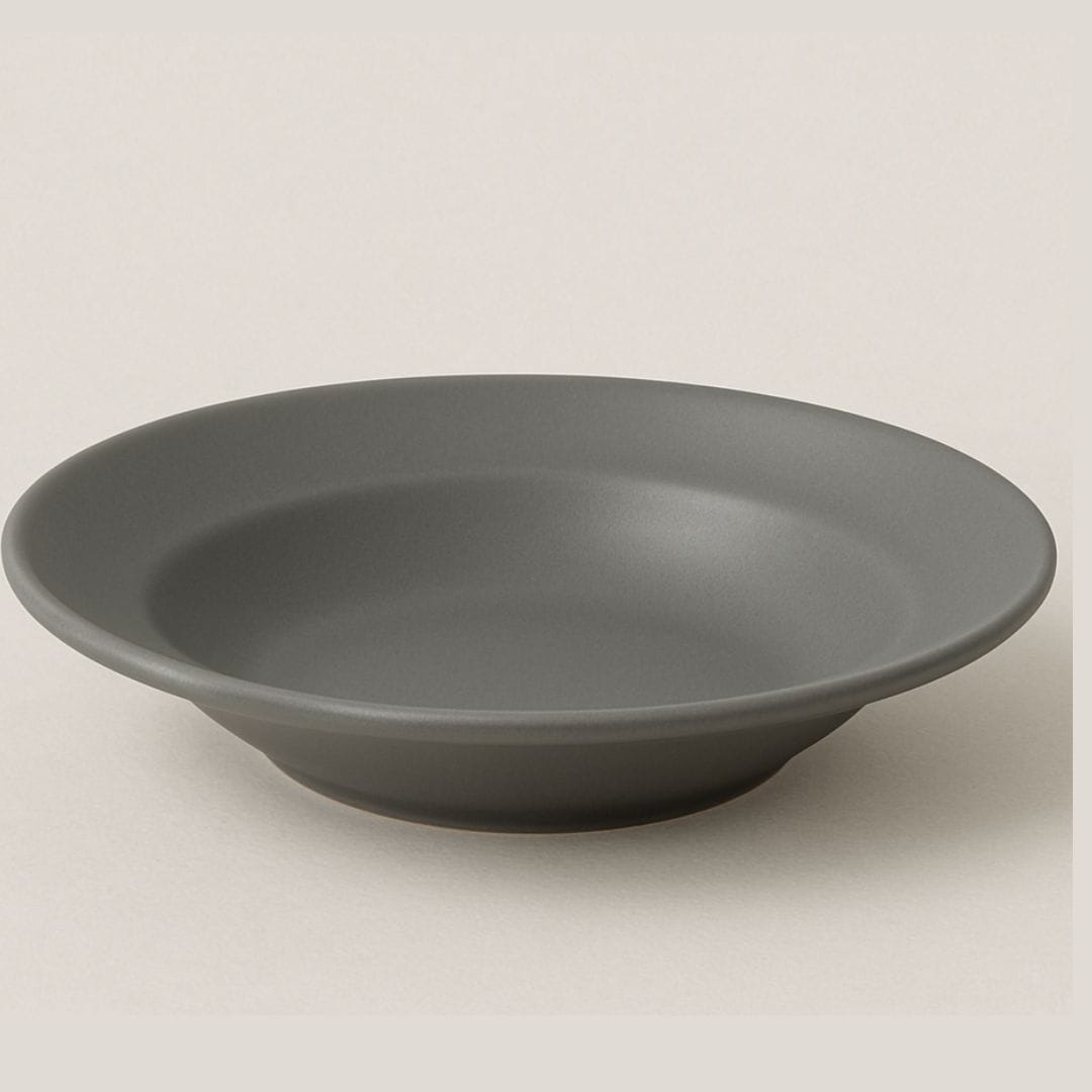 Sanaai Urban Grey Pasta Plate - 27 cm Porcelain Tableware (12 Pc Carton)