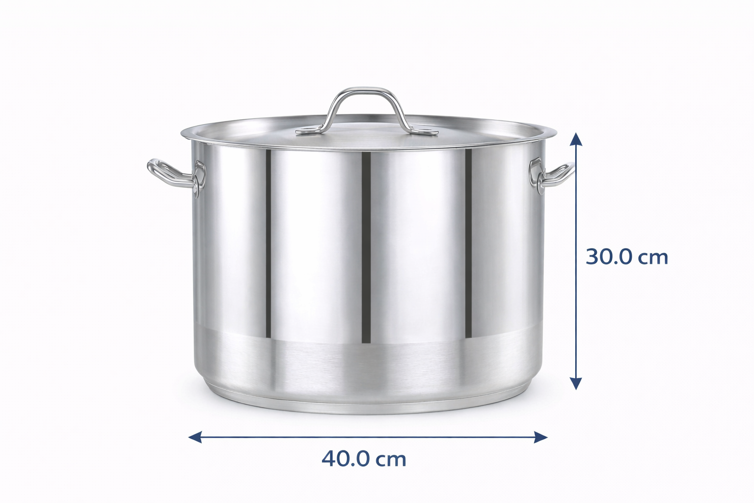 Pradeep Stainless Steel Cookpot 38 Litre - Cookplot 3/4 Size 40 X 30 CM